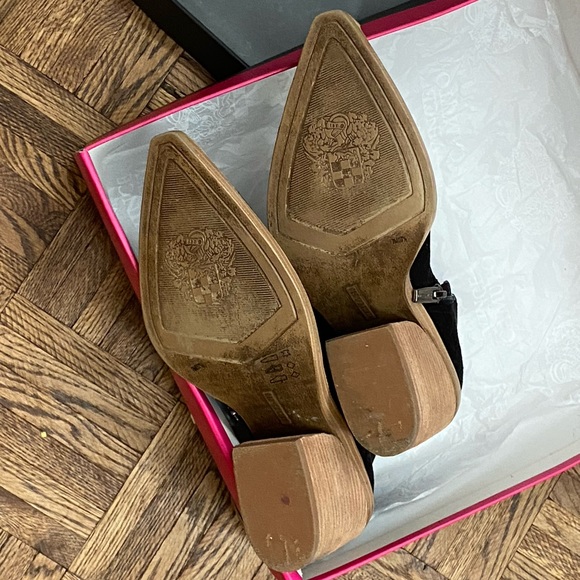 Vince Camuto Ankle Suede Boots - Picture 2 of 3